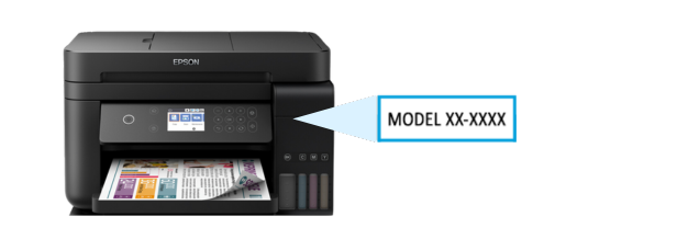 Model guide label schematic